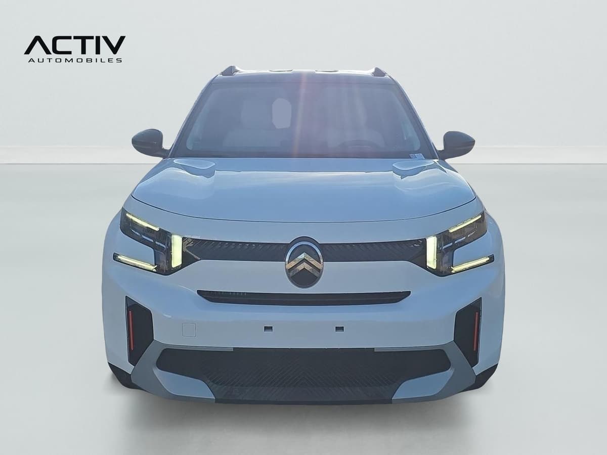 Citroën C3 Aircross : face avant blanche avec projecteurs LED et feux diurnes à LED