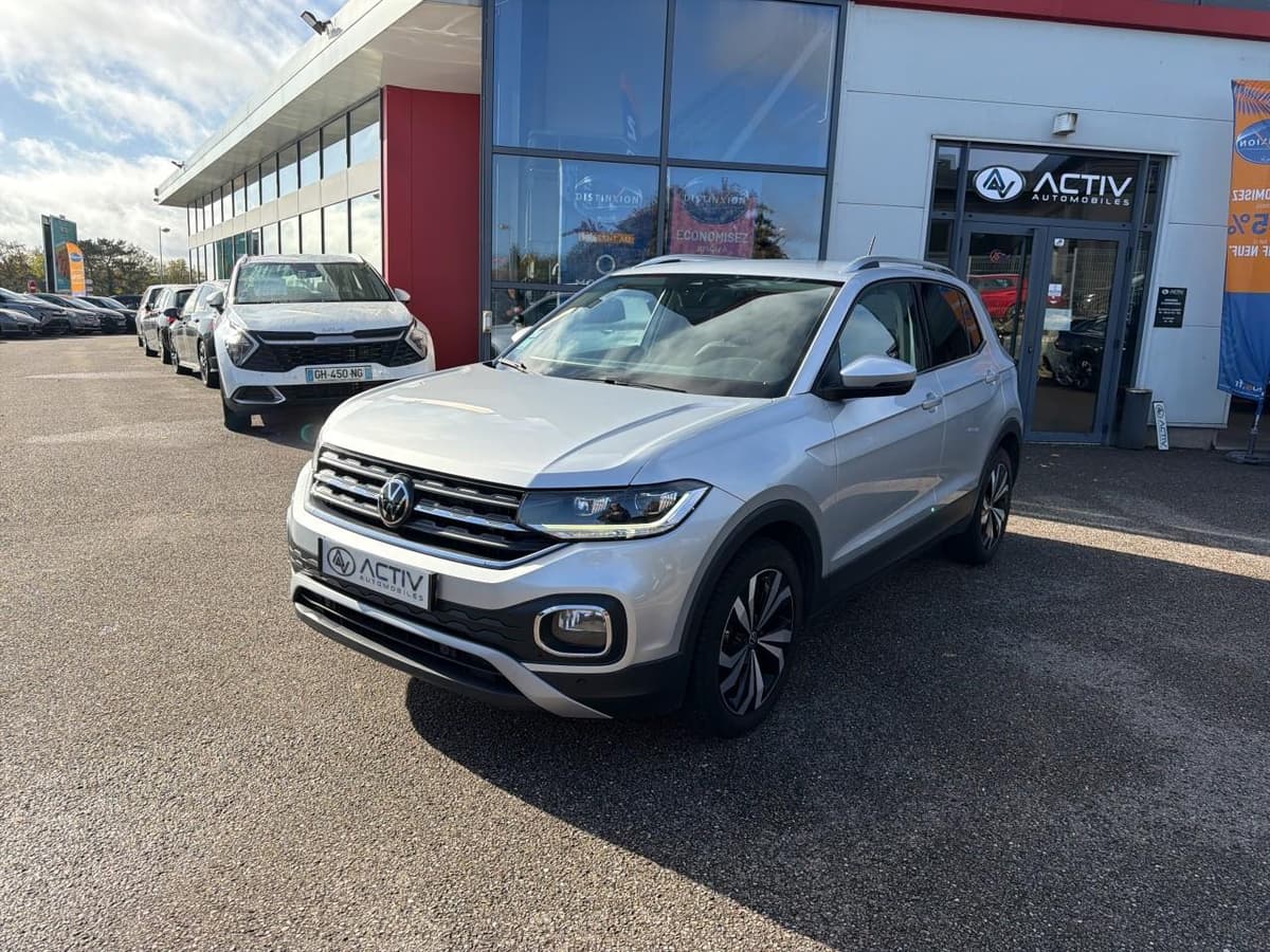 Volkswagen T-Cross 2022 d'occasion, boîte automatique, essence, 30 293 km