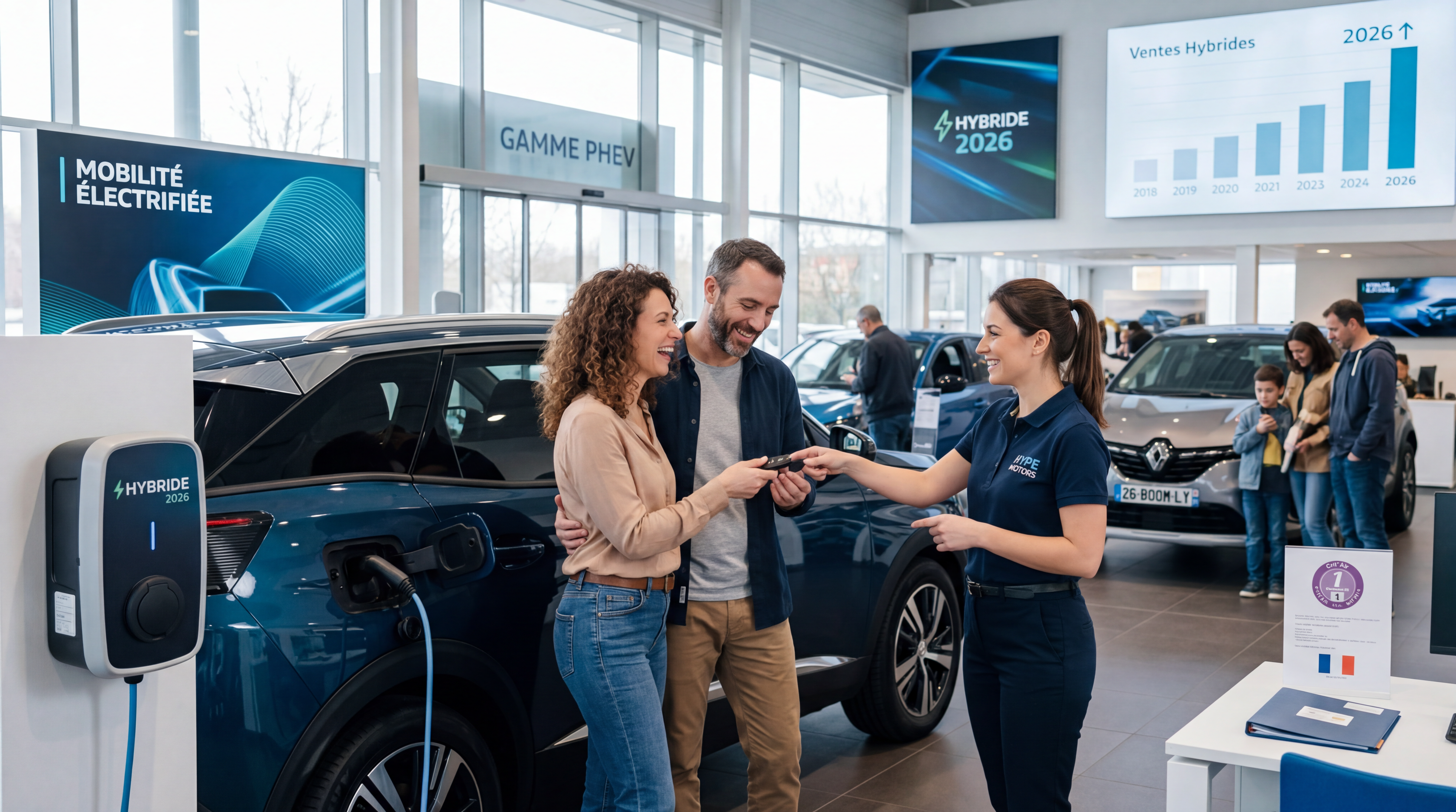 Trois motorisations électrifiées : différences, malus et budget