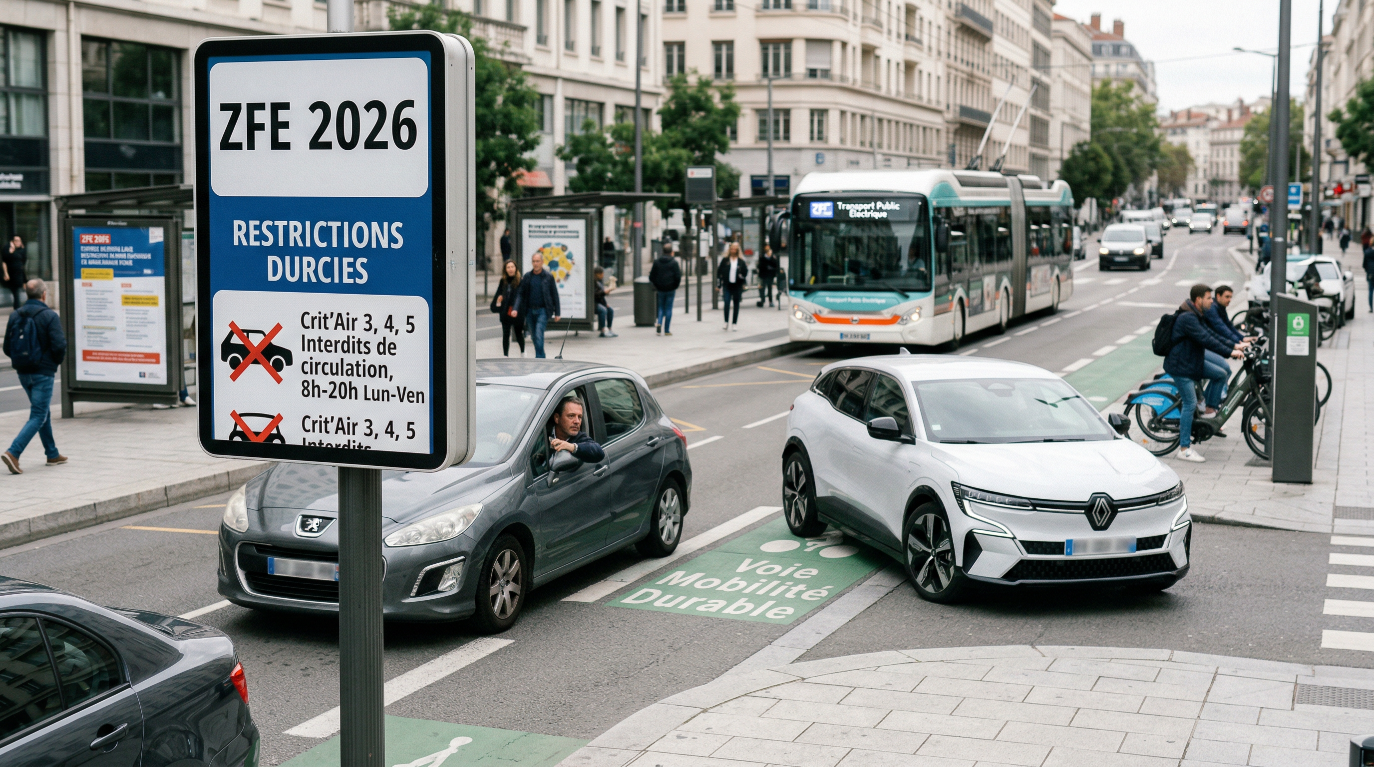 ZFE en 2026 : que faire si votre voiture est concernée ?