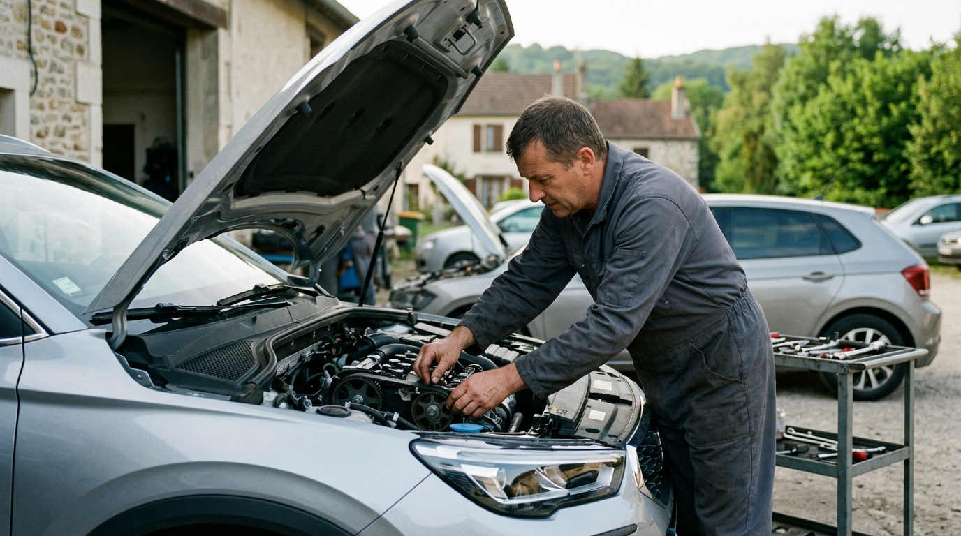 Courroie de distribution : rôle, signes d'usure, remplacement