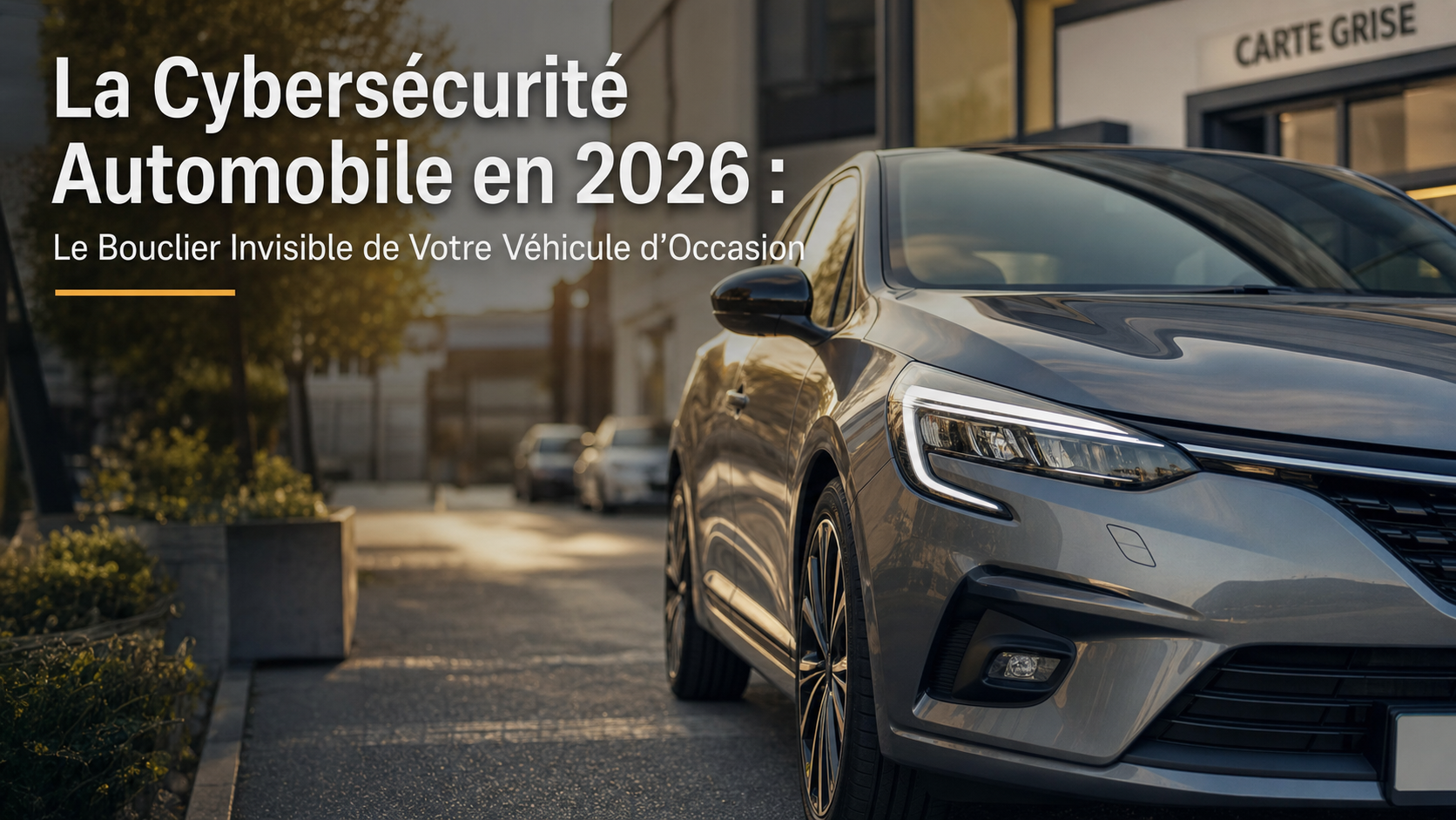 Cybersécurité auto : protéger sa voiture d'occasion connectée