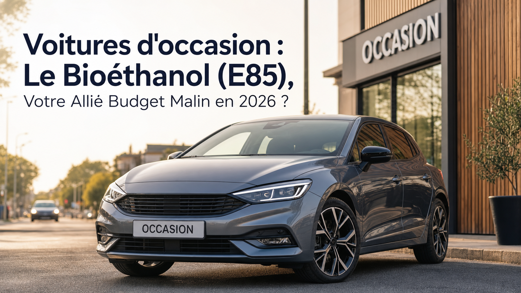 Voiture d'occasion au bioéthanol E85 : bon plan en 2026 ?
