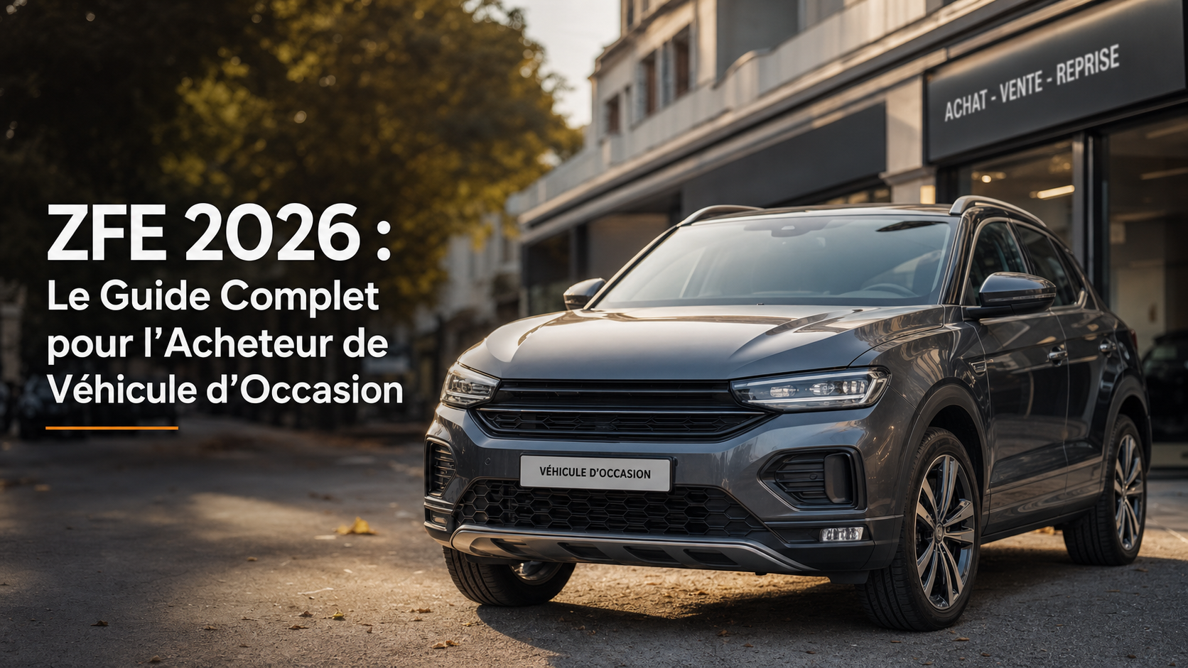 ZFE : quelle voiture d'occasion acheter en 2026 ?