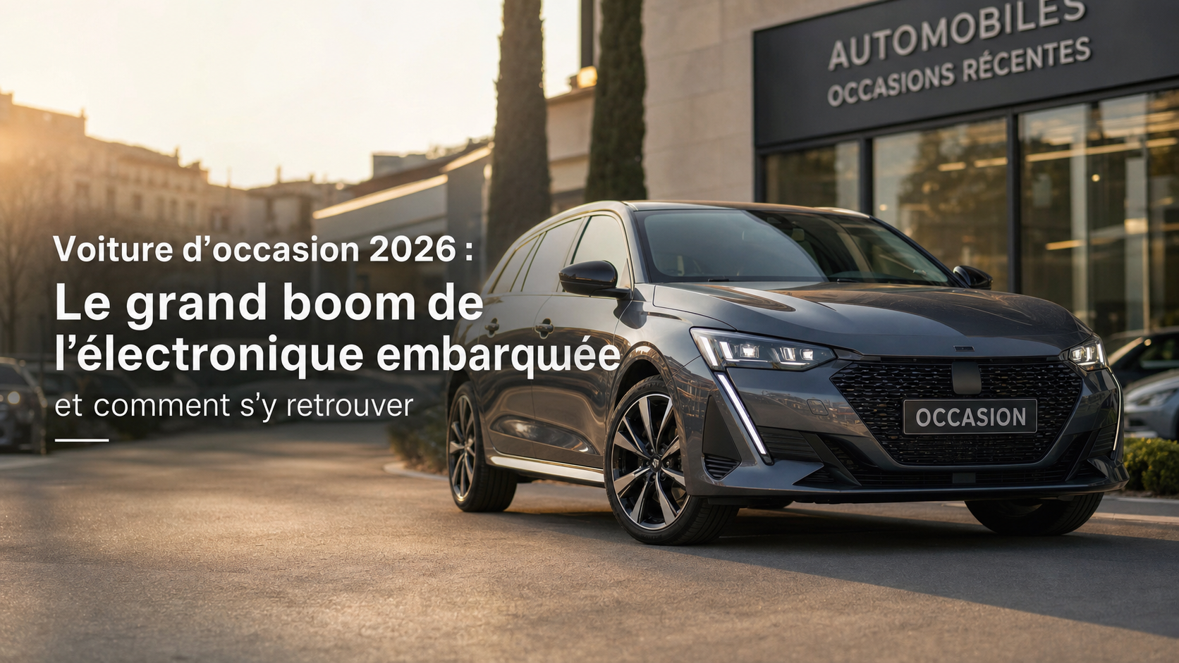 Électronique embarquée : que contrôler sur une occasion ?