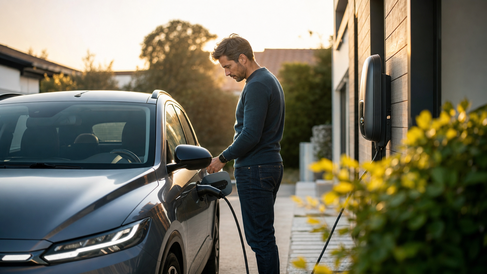 Recharger une électrique à domicile : prise ou wallbox ?